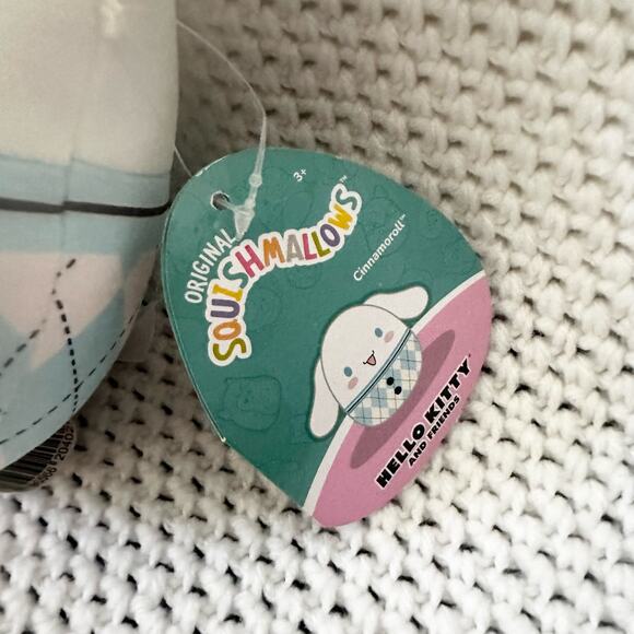 Squishmallows NWT Sanrio Hello Kitty Cinnamoroll 6.5" Stuffed Animal Plush Doll - Picture 4 of 8